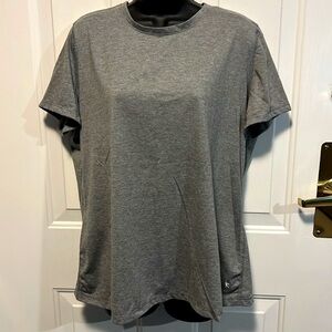 🔴 CLEARANCE 🏃‍♀️ DANSKIN NOW GRAY DRI-FIT FITTED ATHLETIC GYM TSHIRT Women’s XXL